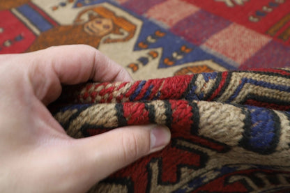 192 x 271 cm | Barjesta Flat Weaved Afghan Tribal Hand Knotted Wool Carpet kilim