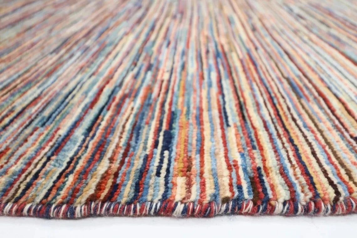 188 x 295 cm | Gabbeh Afghan Tribal Hand Knotted Carpet