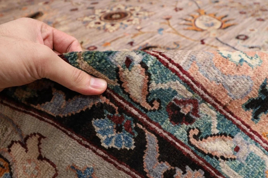 370 x 453 cm | Aryana Afghan Tribal Hand Knotted Carpet