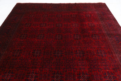 253 x 345 cm | Belgic Afghan Tribal Hand Knotted Carpet