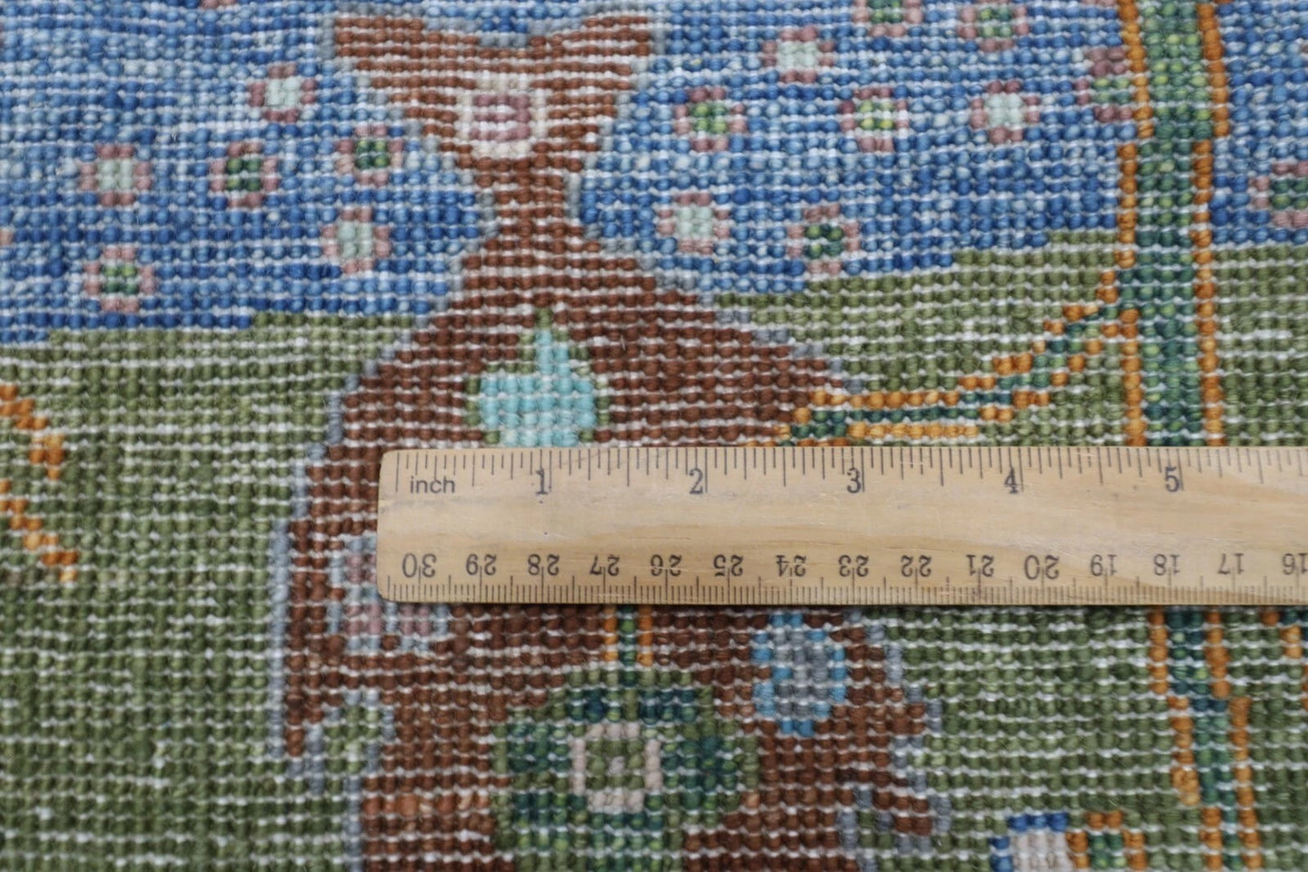 305 x 418 cm | Landscape Afghan Hand Knotted Carpet