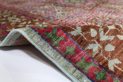 129 x 183 cm | Mamluk Afghan Tribal Hand Knotted Veg Dye Wool carpet