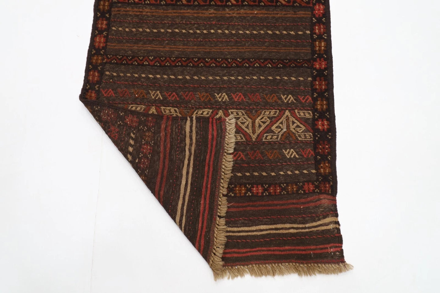68 x 172 cm | Kilim Afghan Tribal Hand Knotted Wool Runner