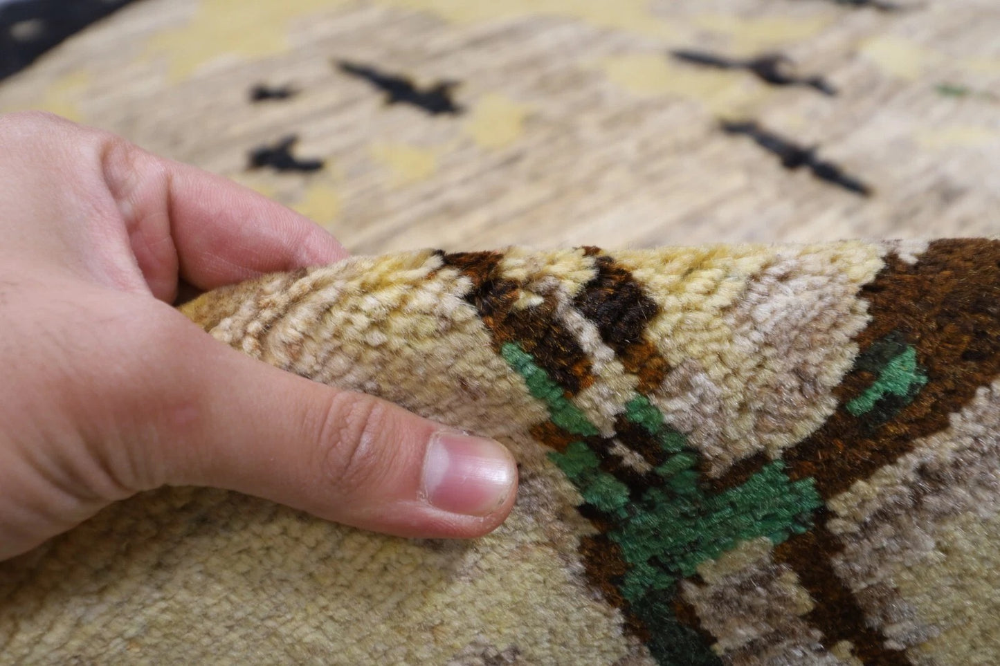203 x 293 cm | Gabbeh Afghan Tribal Hand Knotted Carpet
