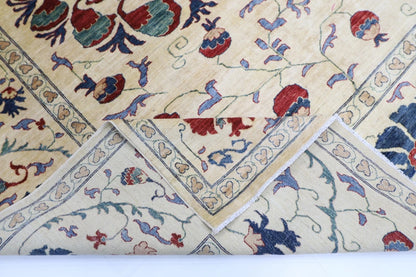 273 x 354 cm | Suzani Afghan Tribal Hand Knotted Carpet