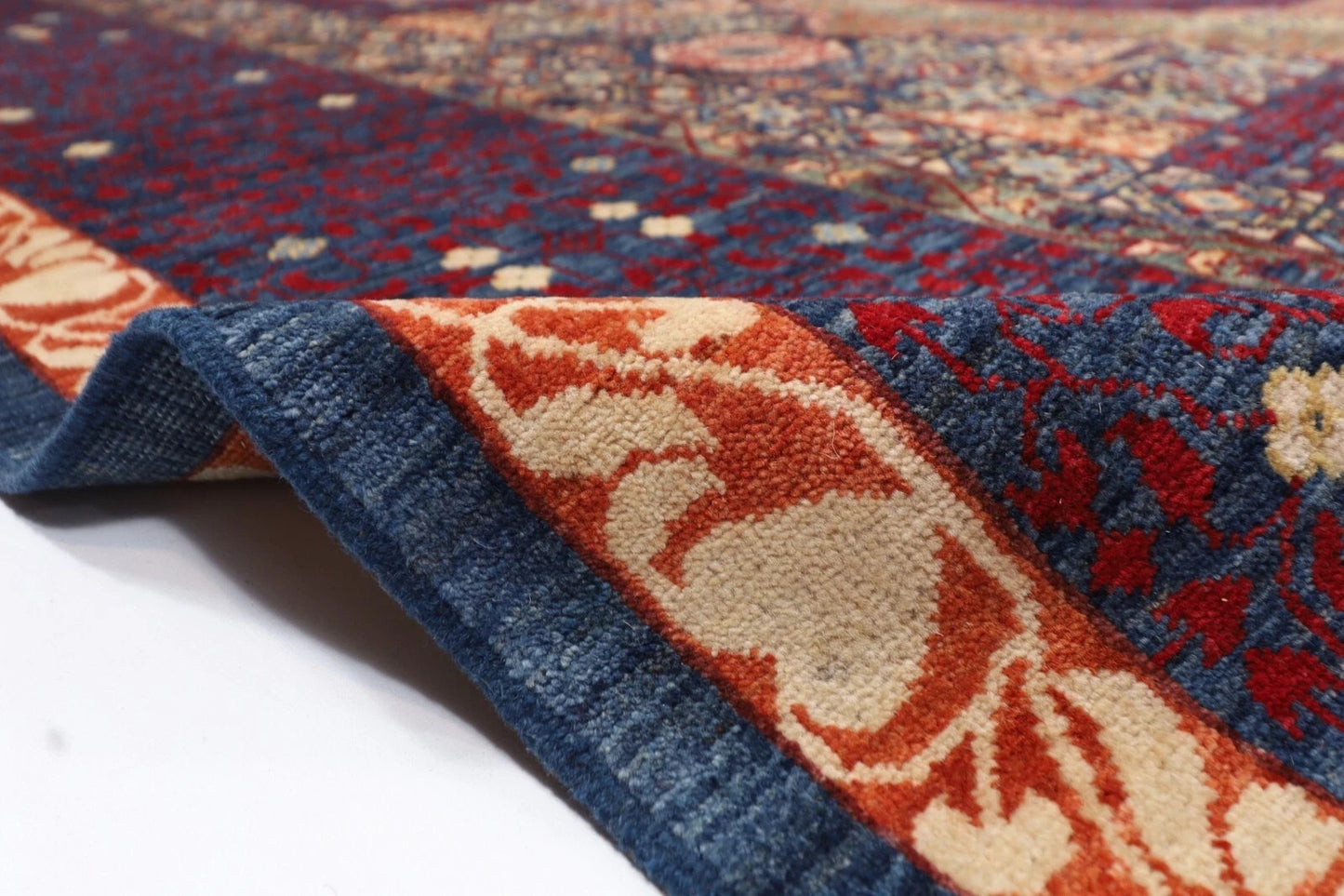 308 x 451 cm | Mamluk Afghan Tribal Hand Knotted Carpet