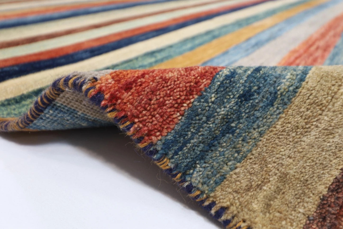 196 x 294 cm | Gabbeh Afghan Tribal Hand Knotted Carpet