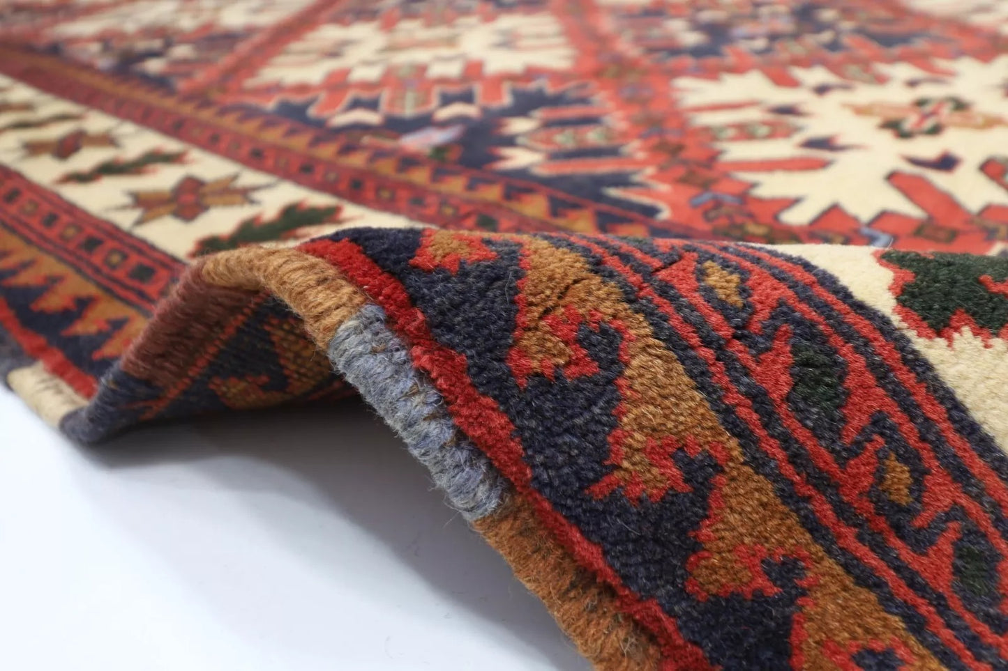 176 x 256 cm | Maranoce Afghan Tribal Hand Knotted Veg Dye Wool Carpet
