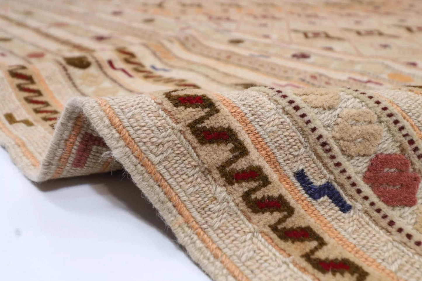 195 x 286 cm | Carpet Kilim Afghan Tribal Hand Knotted Carpet