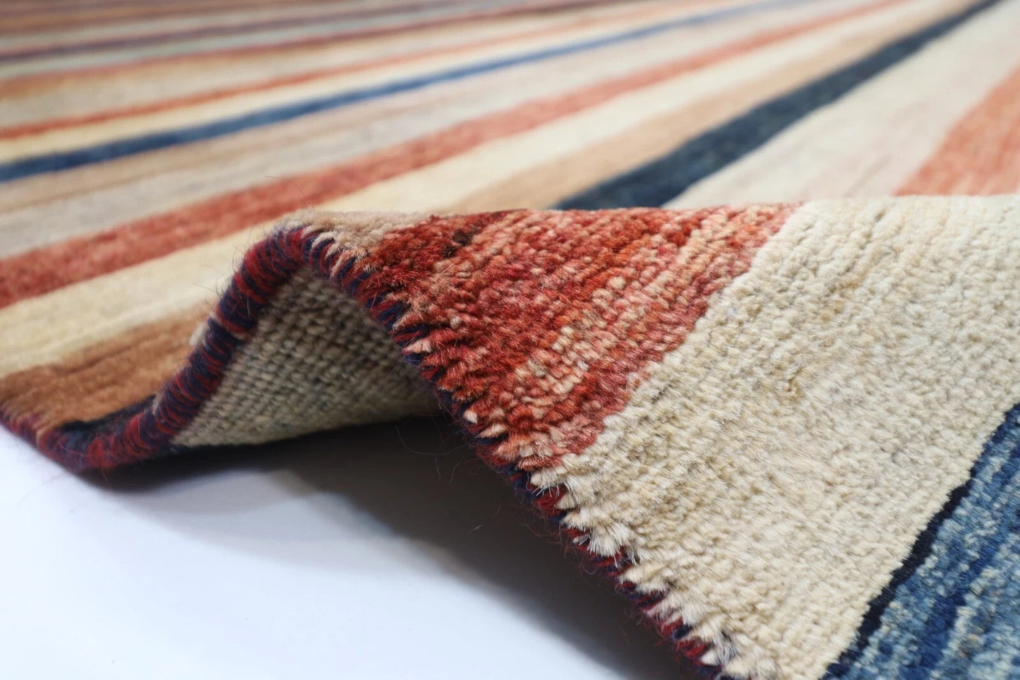 198 x 296 cm | Gabbeh Afghan Tribal Hand Knotted Carpet