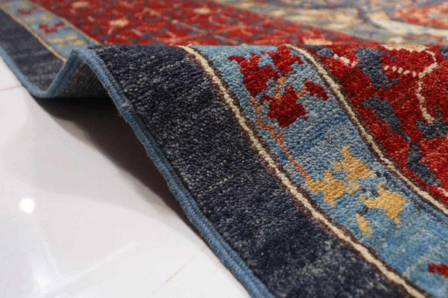 302 x 413 cm | Mamluk Afghan Tribal Hand Knotted Carpet