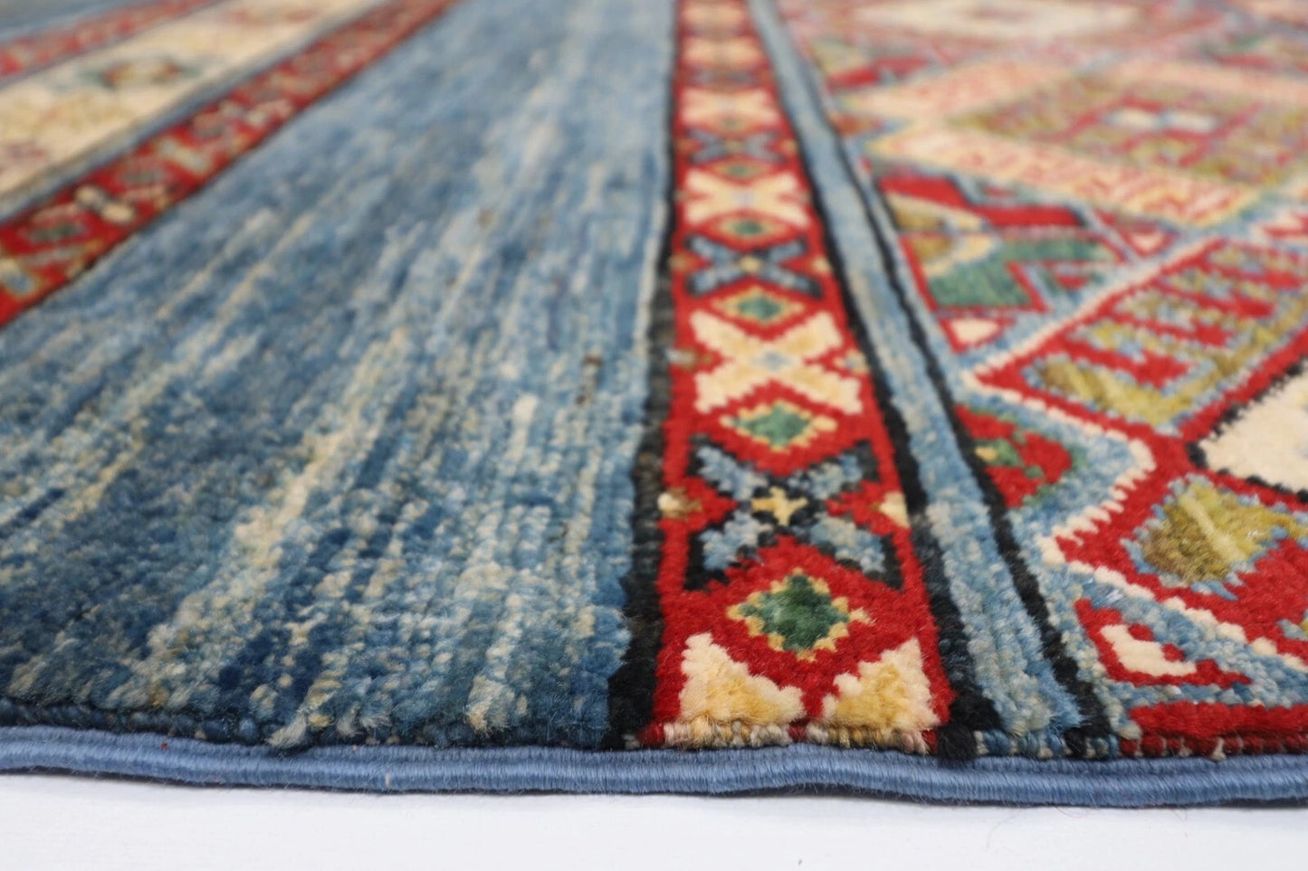170 x 250 cm | Khorjun Afghan Tribal Hand Knotted Veg Dye Wool Carpet