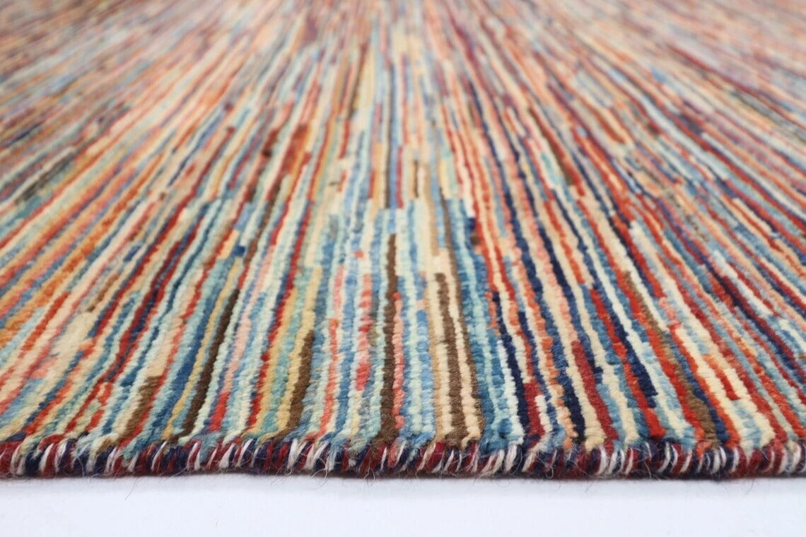 238 x 290 cm | Gabbeh Afghan Tribal Hand Knotted Carpet