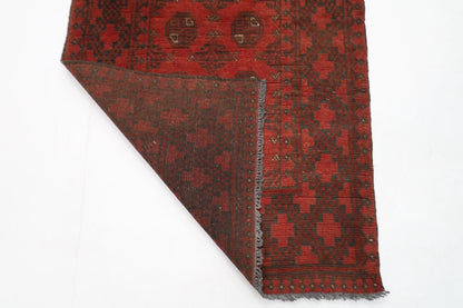 75 x 280 cm | Bokhara Afghan Tribal Hand Knotted Wool Runner