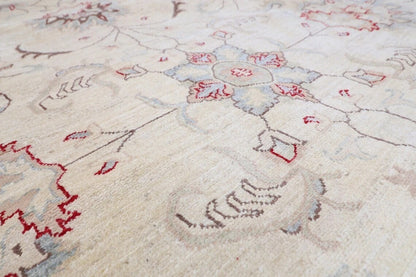 303 x 418 cm | Chobi Beige Afghan Tribal Hand Knotted Carpet