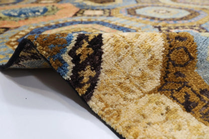 203 x 296 cm | Mamluk Afghan Tribal Hand Knotted Carpet