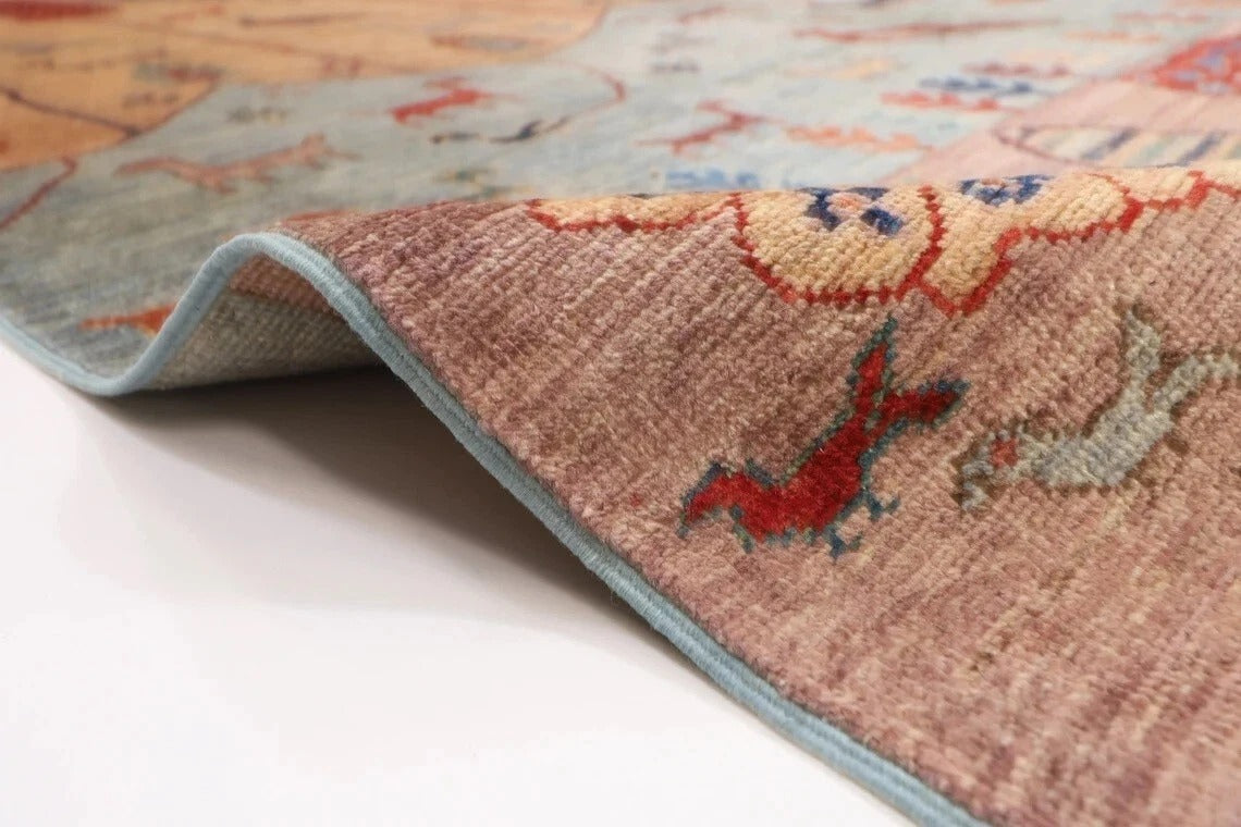 249 x 300 cm | Landscape Afghan Tribal Hand Knotted Carpet