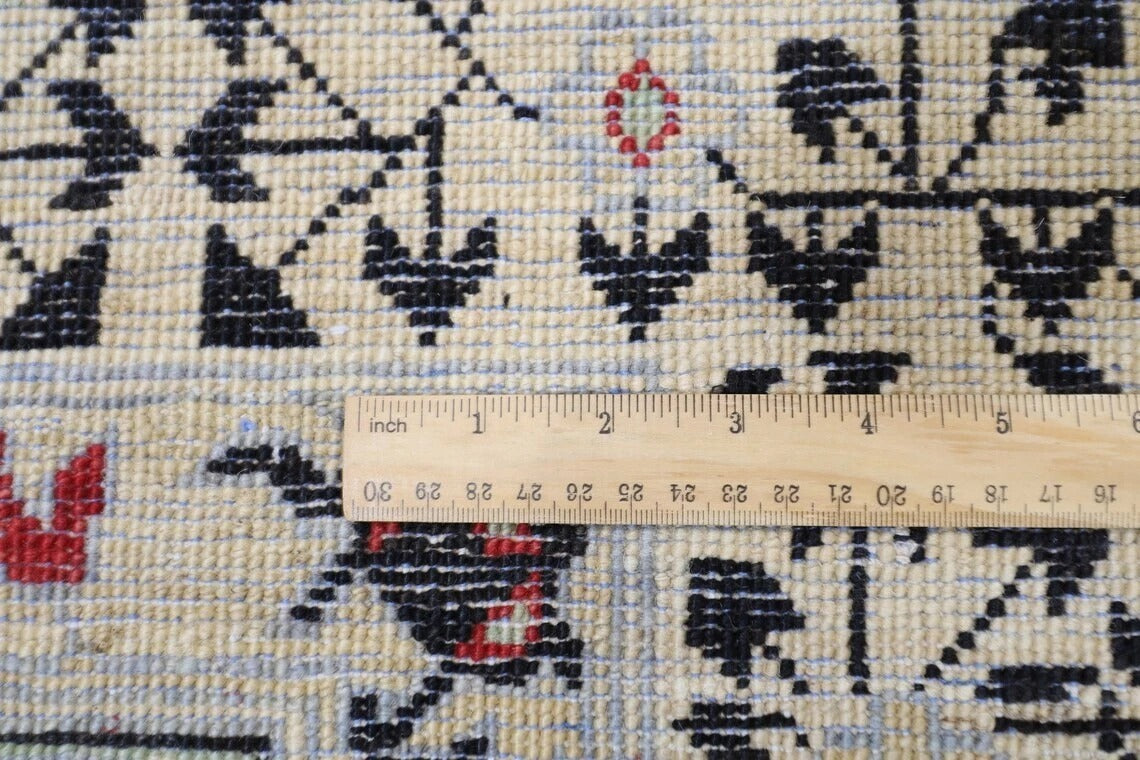 276 x 371 cm | Mamluk Afghan Hand Knotted Carpet