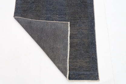 80 x 274 cm | Grey Afghan Tribal Hand Knotted Wool Runner
