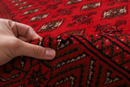 291 x 385 cm | Bokhara Tribal Hand Knotted Carpet