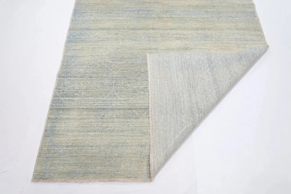 162 x 293 cm | Gabbeh Blue Afghan Tribal Hand Knotted Veg Dye Wool Carpet