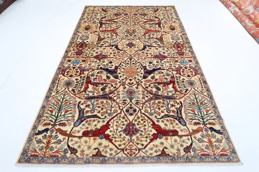 200 x 296 cm | Bidjar Afghan Tribal Hand Knotted Carpet