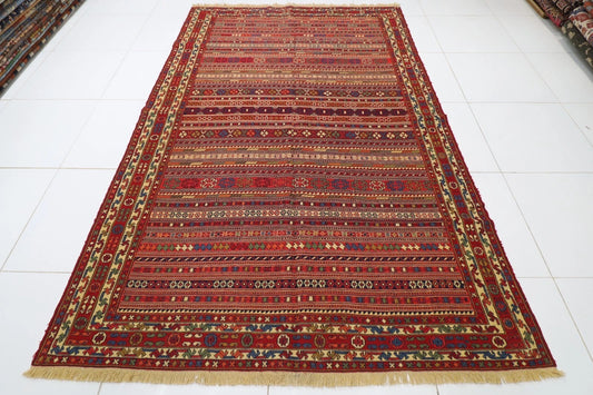 190 x 294 cm | Flat Weaved Kilim Tribal Hand Knotted Carpet