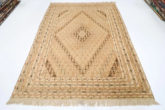 209 x 275 cm | fine kilim carpet Afghan Hand Knotted Carpet