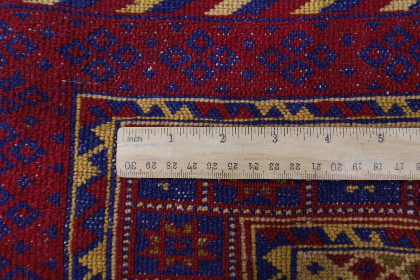 172 x 215 cm | Vintage Kilim Afghan Tribal Hand Knotted Veg Dye Wool Carpet