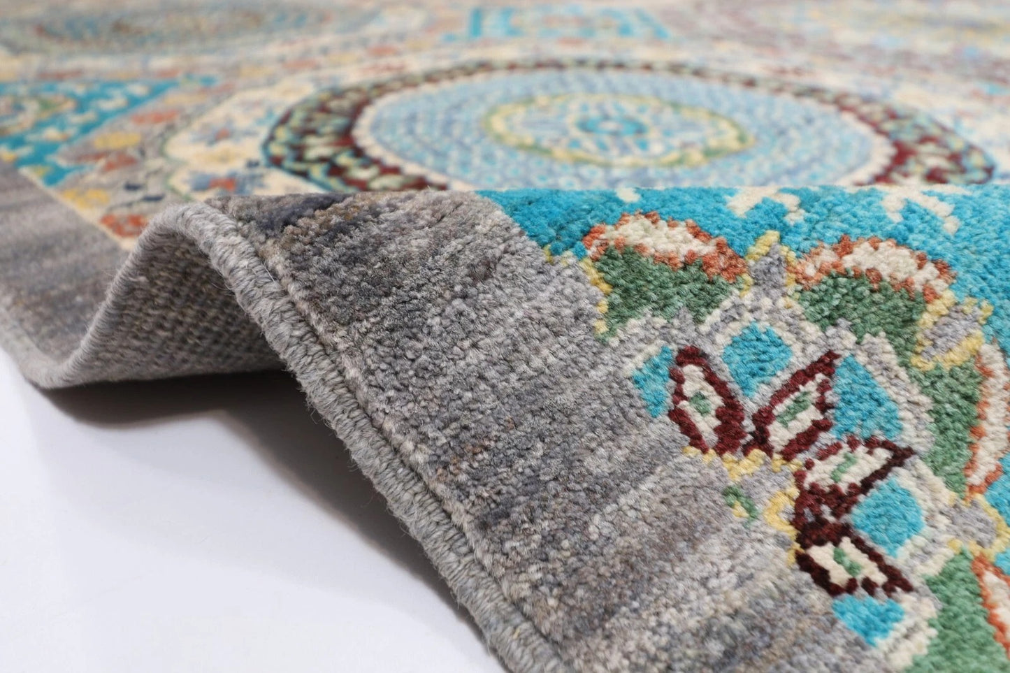 203 x 306 cm | Mamluk Afghan Tribal Hand Knotted Carpet