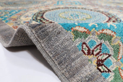 203 x 306 cm | Mamluk Afghan Tribal Hand Knotted Carpet