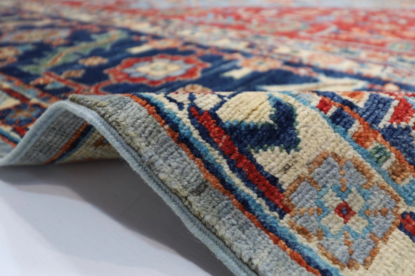 278 x 371 cm | Heriz Afghan Tribal Hand Knotted Carpet