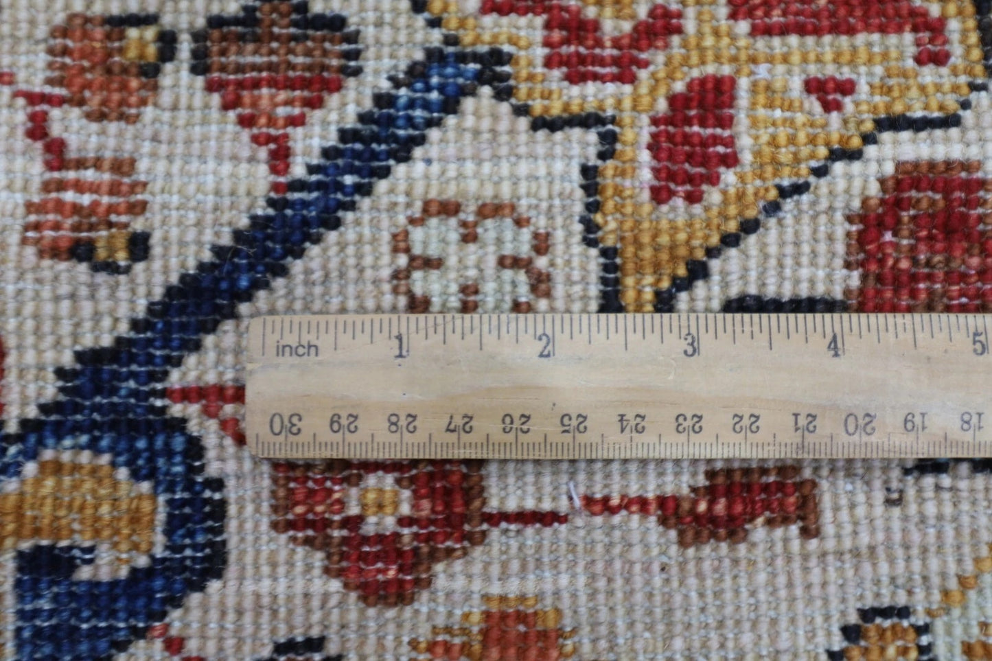 83 x 300 cm | Bidjar Beige Afghan Tribal Hand Knotted Wool Runner