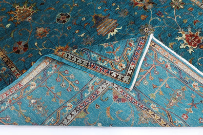 206 x 308 cm | Sultani Afghan Tribal Hand Knotted Carpet