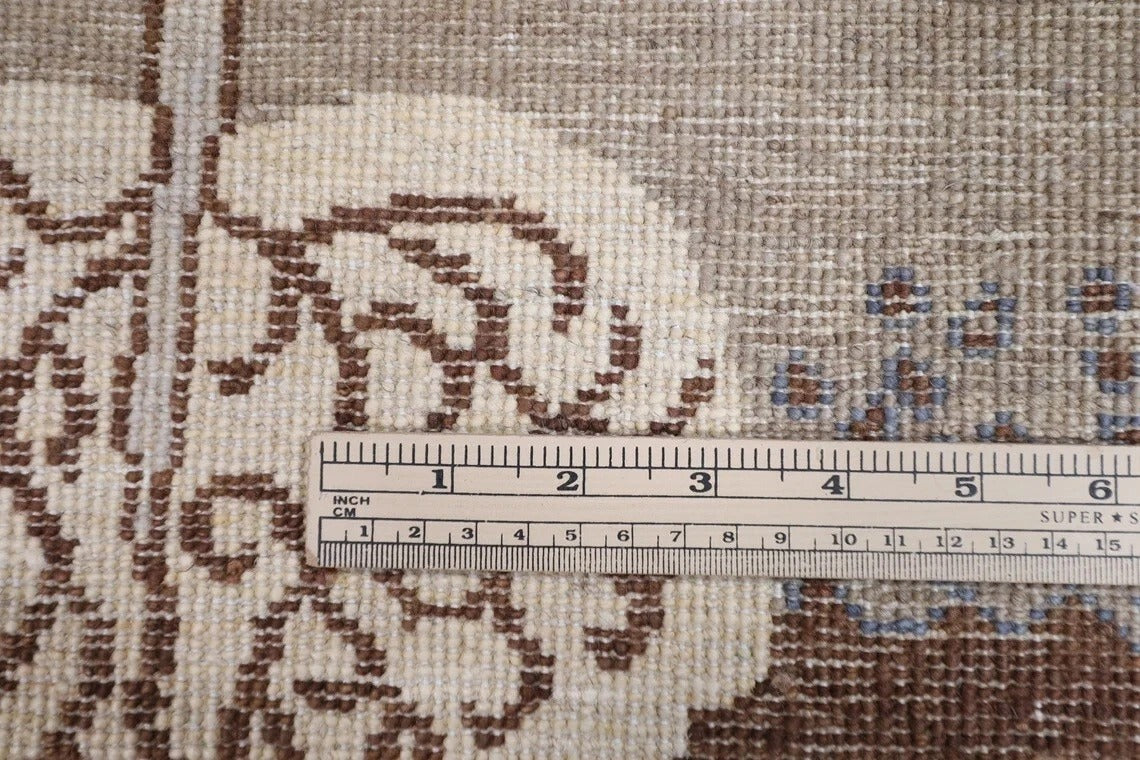 277 x 358 cm | Landscape Afghan Tribal Hand Knotted Carpet