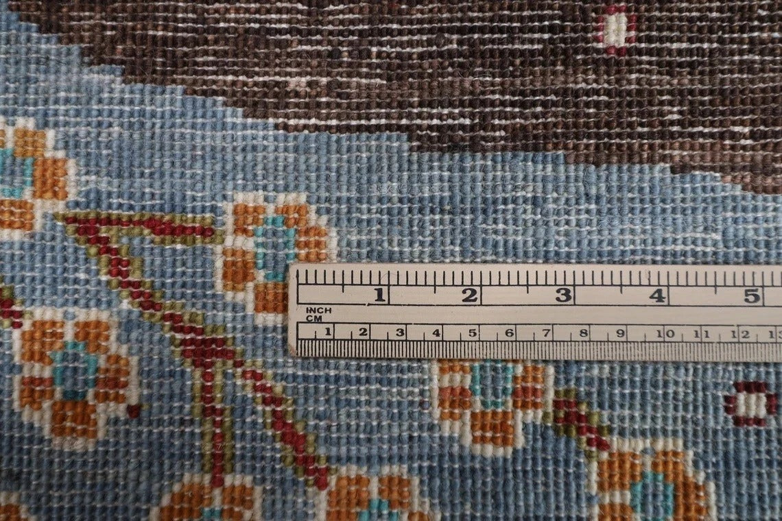 273 x 377 cm | Landscape Afghan Hand Knotted Carpet