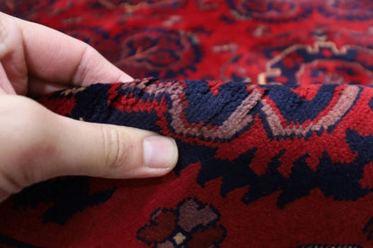 202 x 312 cm | Belgic Afghan Tribal Hand Knotted Carpet