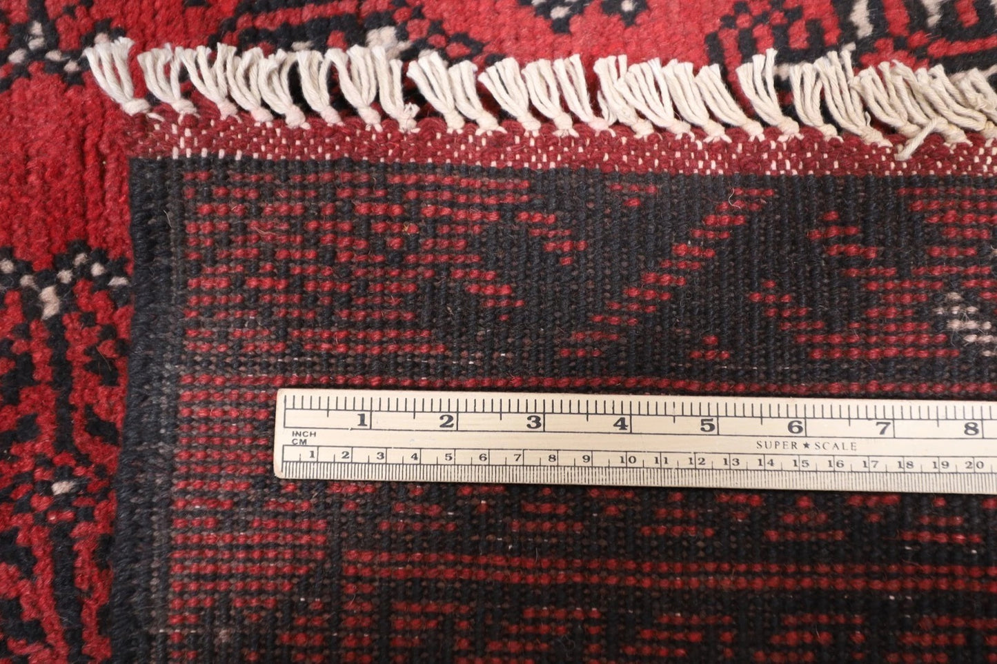 164 x 239 cm | Akja Bokhara Afghan Tribal Hand Knotted Veg Dye Wool Carpet