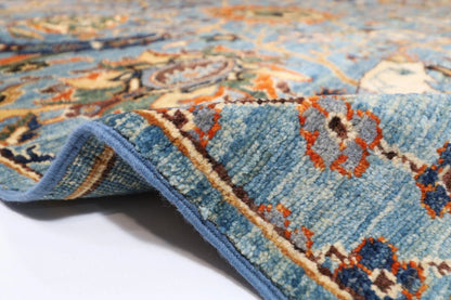 183 x 271 cm | Bidjar Gray Afghan Tribal Hand Knotted Veg Dye Wool carpet