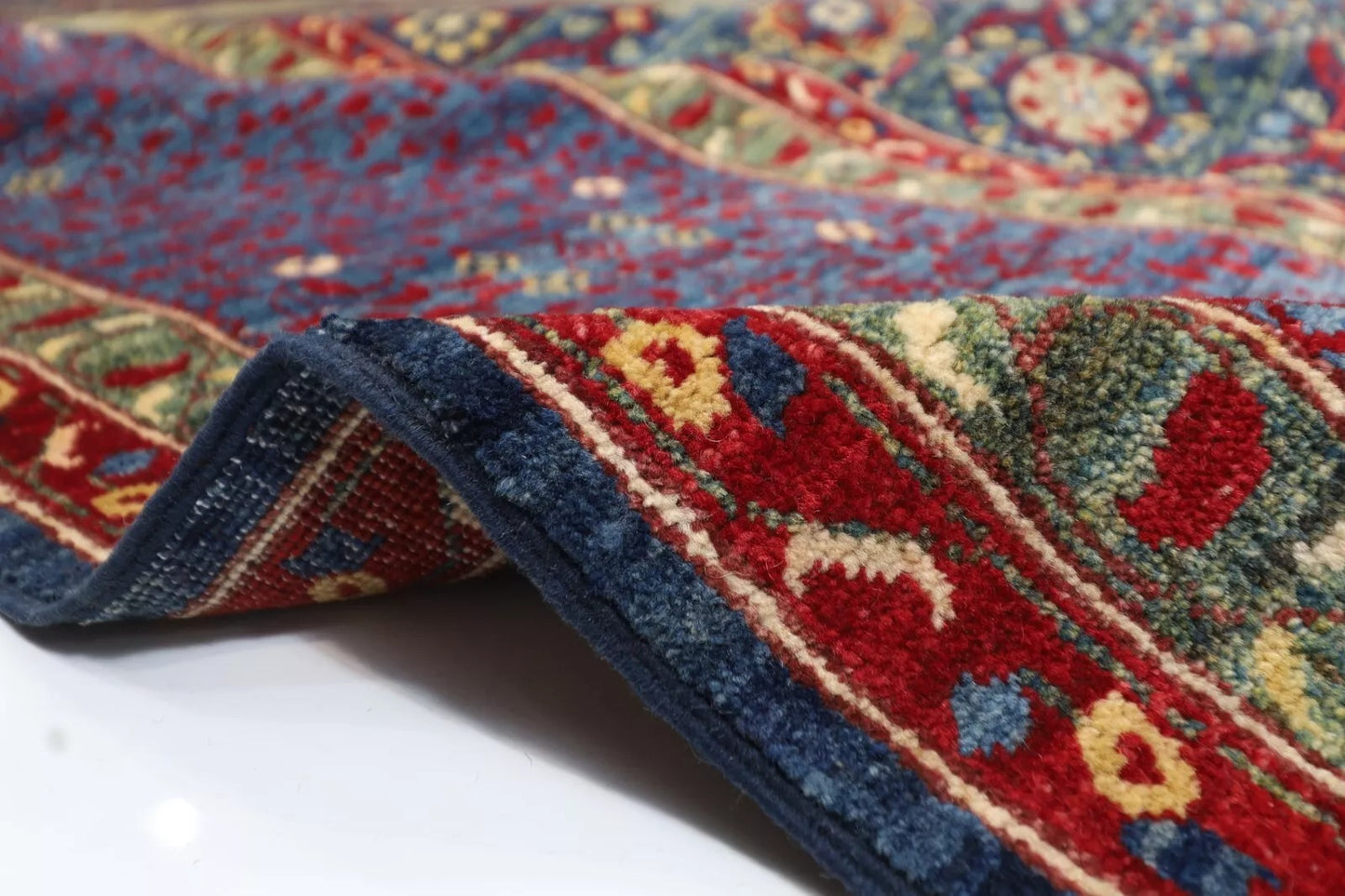 368 x 528 cm | Mamluk Afghan Tribal Hand Knotted Carpet