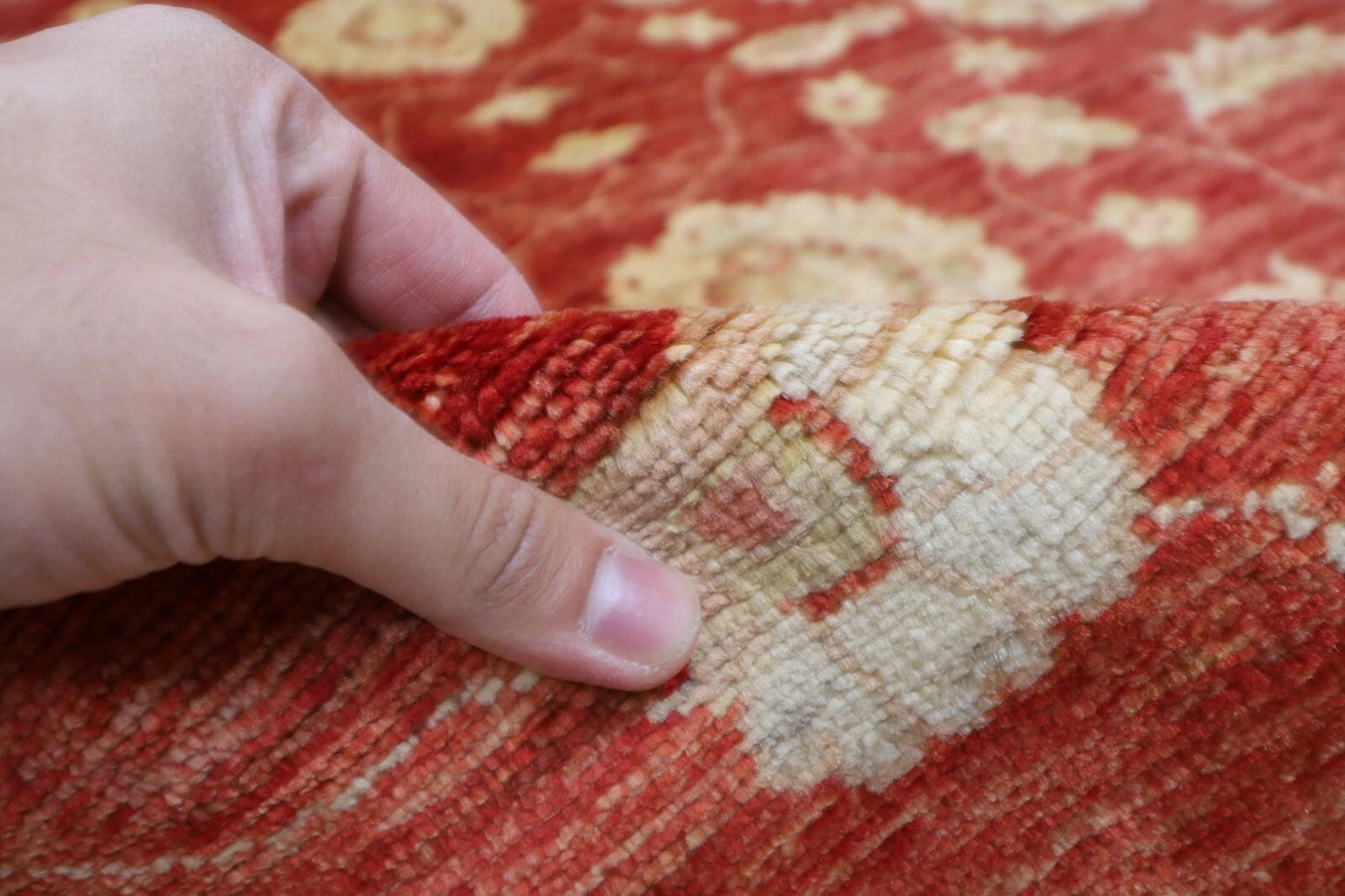 172 x 255 cm | Chobi Afghan Tribal Hand Knotted Veg Dye Wool Carpet
