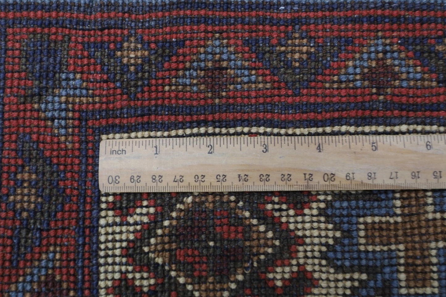 156 x 195 cm | Tribal Hand Knotted Veg Dye Wool Carpet
