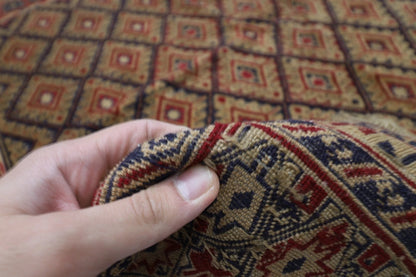 149 x 164 cm | Accent Afghan Tribal Hand Knotted Veg Dye Wool carpet