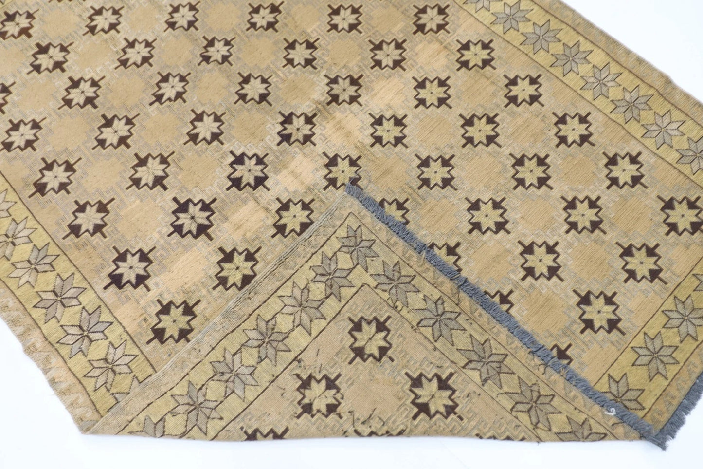 153 x 197 cm | Flat Weave Tribal Hand Knotted Veg Dye Wool Kilim