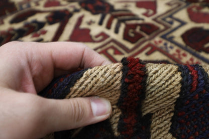 202 x 272 cm | Vintage Flat Weaved Kilim Afghan Tribal Hand Knotted Carpet