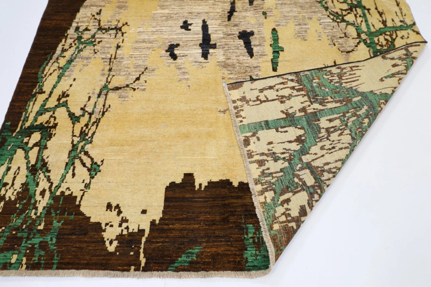 203 x 293 cm | Gabbeh Afghan Tribal Hand Knotted Carpet