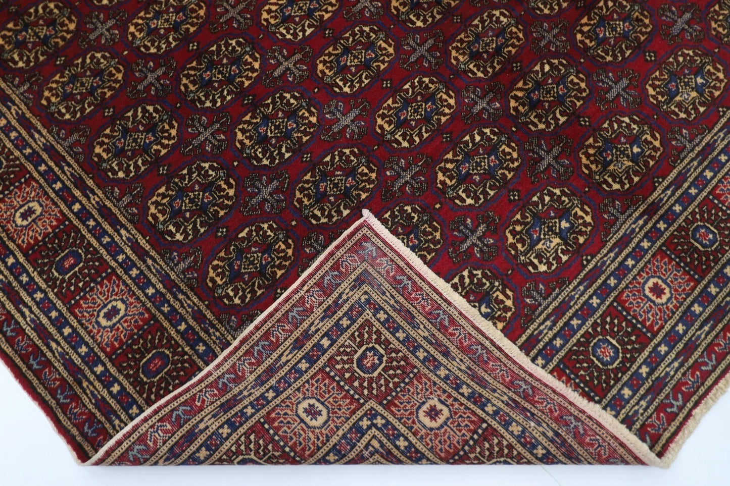 201 x 285 cm | Bokhara Tribal Hand Knotted Carpet