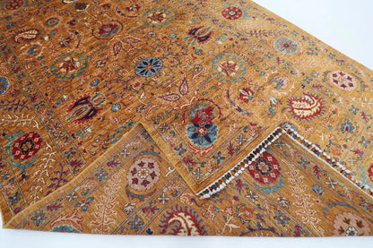 204 x 306 cm | Suzani Afghan Tribal Hand Knotted Carpet