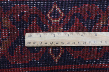 82 x 491 cm | Khal Mohammadi Afghan Tribal Hand Knotted Wool Runner