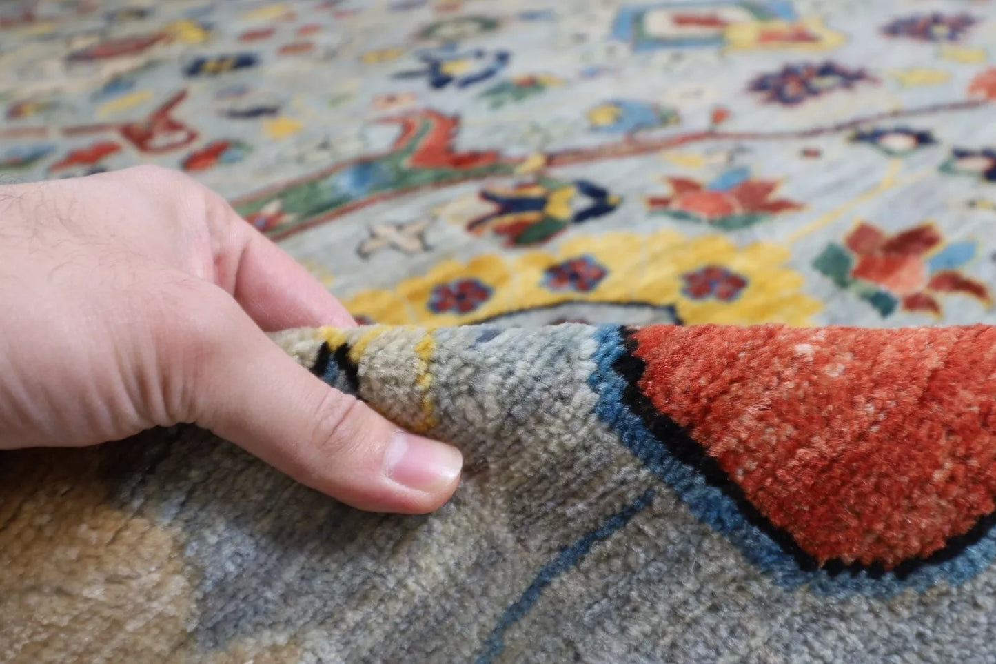 304 x 420 cm | Bidjar Afghan Tribal Hand Knotted Carpet